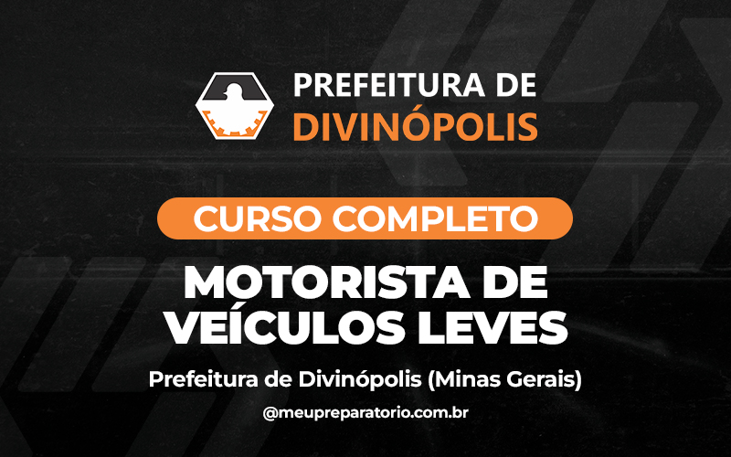 Motorista de Veículos Leves - Divinópolis (MG)