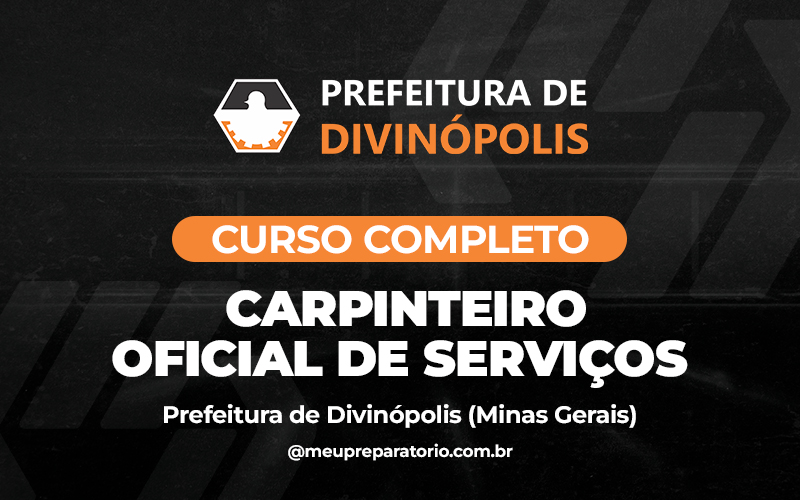 Carpinteiro Oficial de Serviços - Divinópolis (MG)