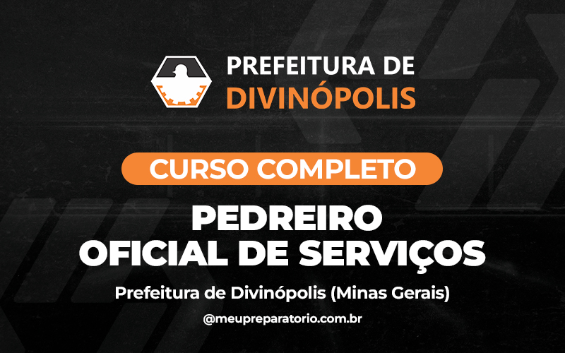 Pedreiro Oficial de Serviços - Divinópolis (MG)