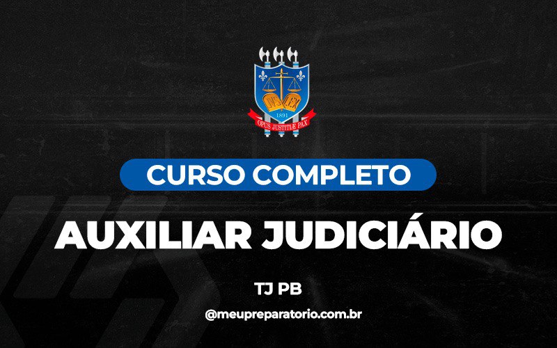 TJ PB - Auxiliar Judiciário