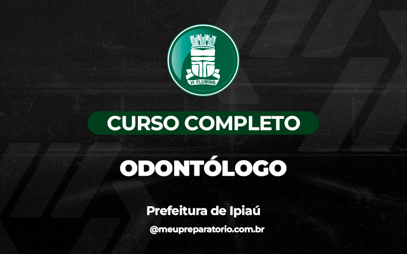 Odontólogo - Ipiaú (BA)
