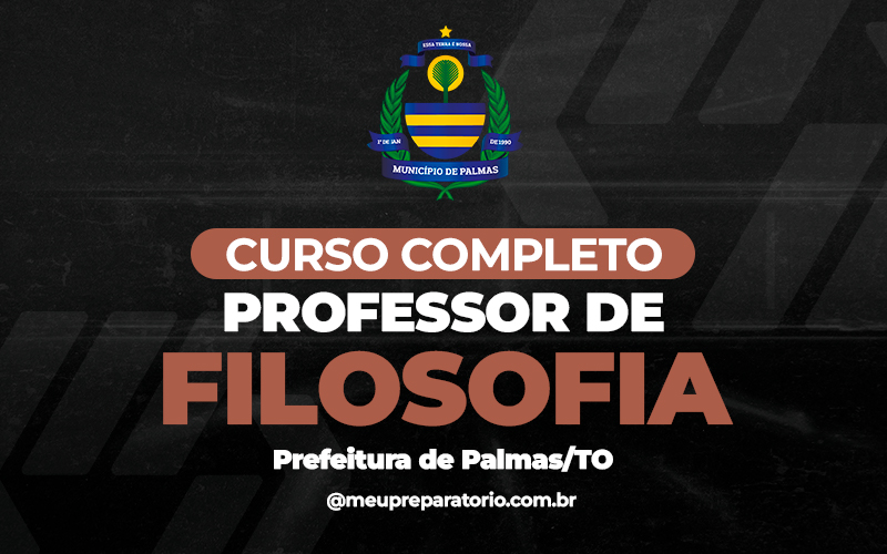 Professor de Filosofia - Palmas (TO)