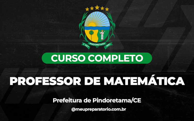 Professor de Matemática - Pindoretama (CE)