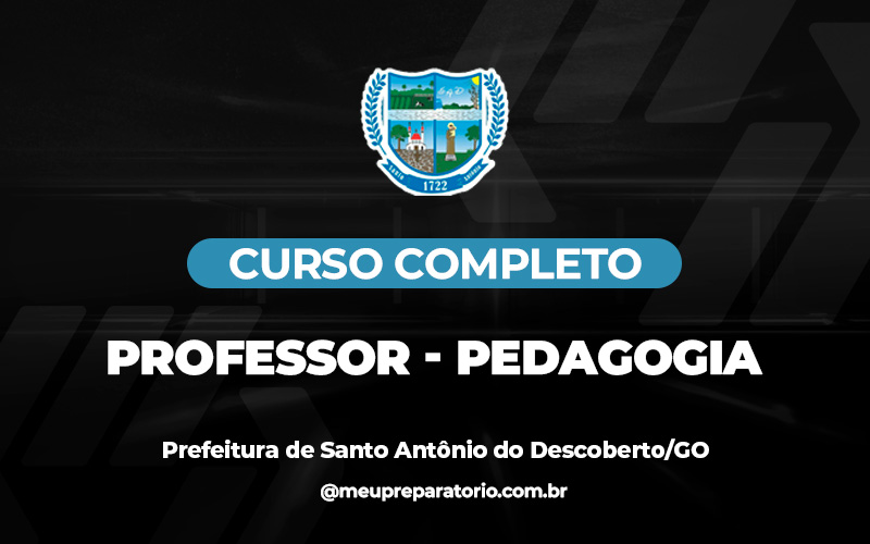 Professor - Pedagogia - Santo Antônio do Descoberto (GO)