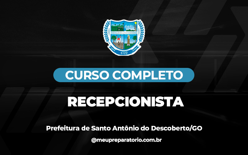 Recepcionista - Santo Antônio do Descoberto (GO)
