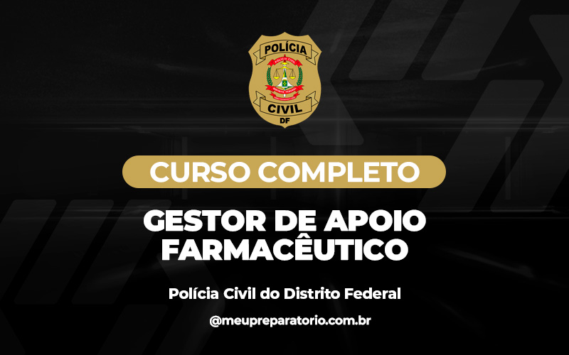 Gestor de Apoio - Farmacêutico - DF (Administrativo)
