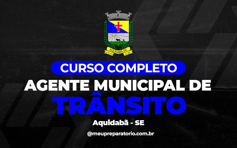 Agente Municipal de Trânsito - Aquidabã (SE)
