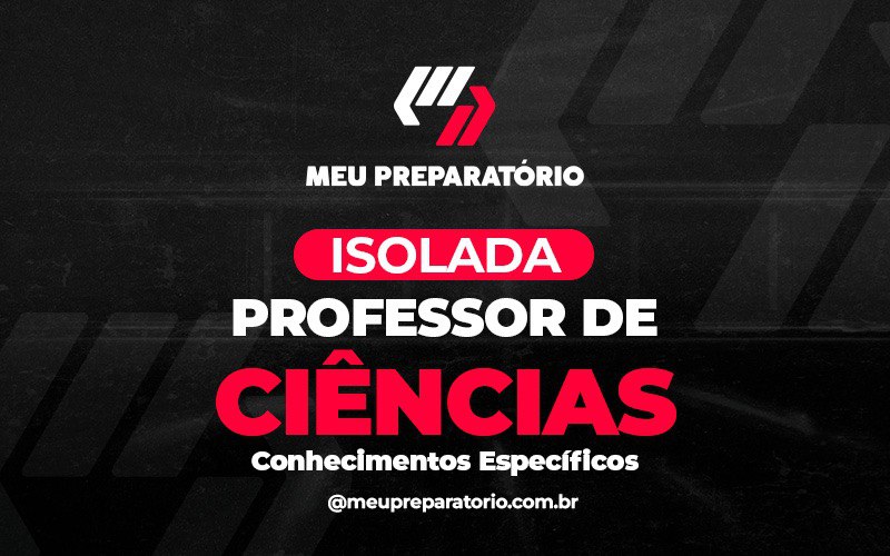 Isolada - Professor de Ciências