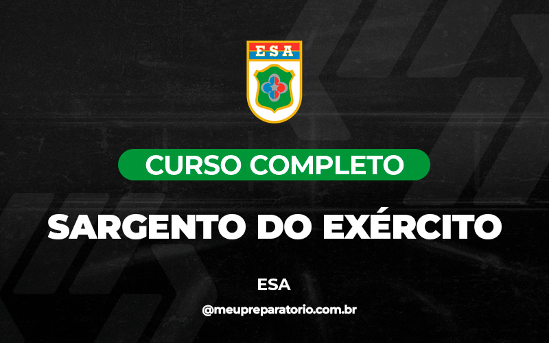 Sargento do Exército - ESA
