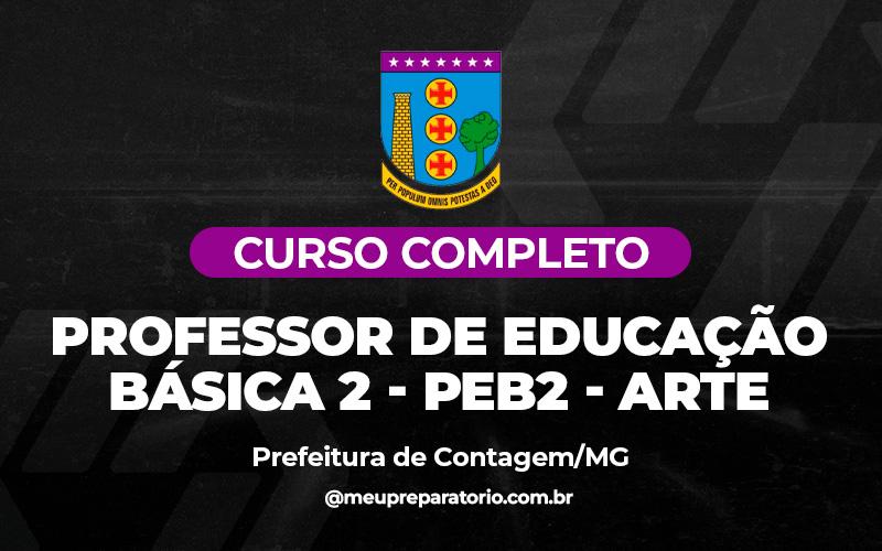 Professor de Artes - PEB2 - Contagem (MG)