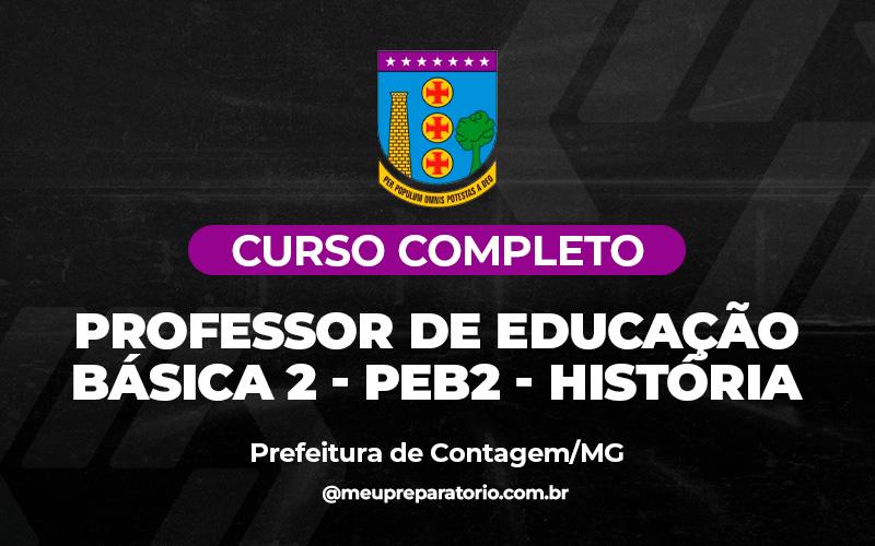 Professor de História - Contagem (MG)