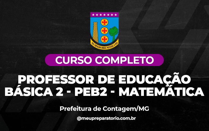 Professor de Matemática - Contagem (MG)