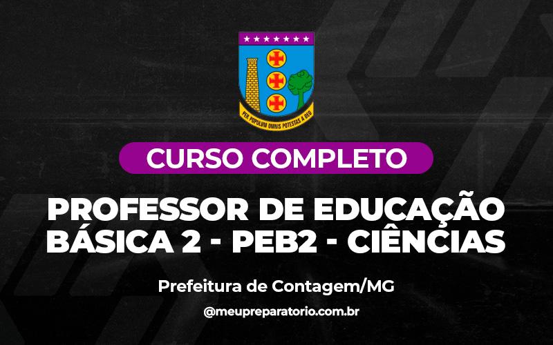Professor de Ciências - PEB2 - Contagem (MG)