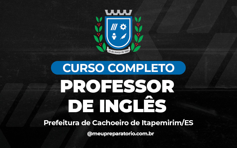 Professor de Inglês - Cachoeiro do Itapemirim (ES)