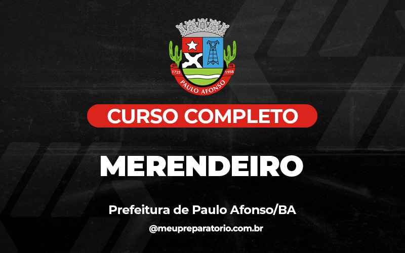 Merendeiro - Paulo Afonso (BA)