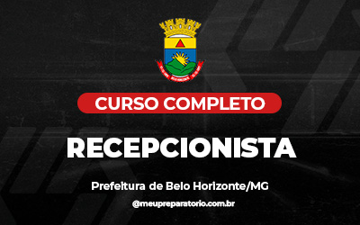 Recepcionista - Belo Horizonte (MG)