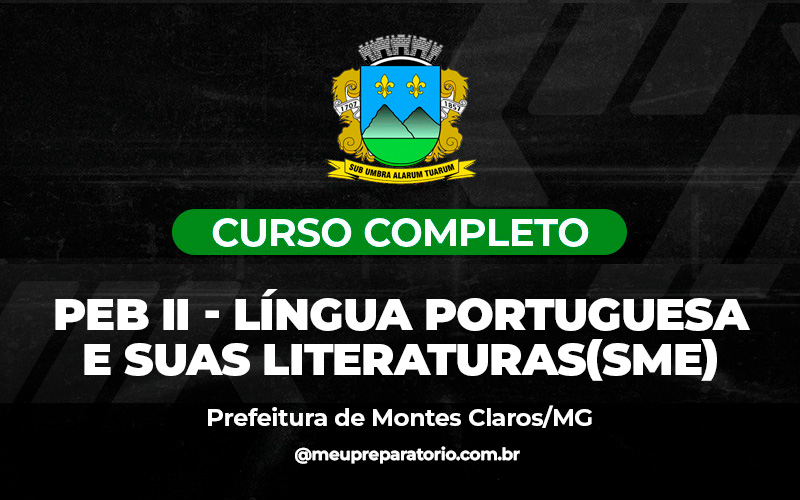Professor de Língua Portuguesa e suas Literaturas - Montes Claros (MG)
