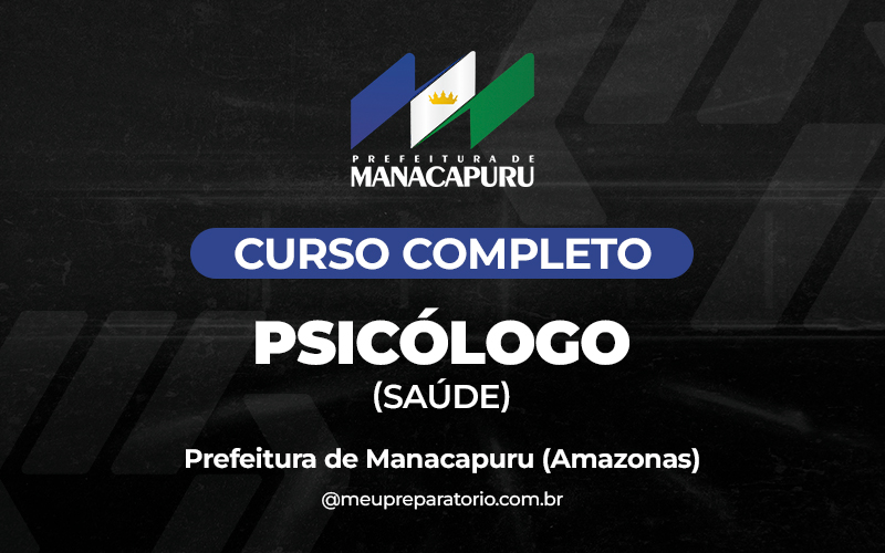 Psicólogo (Saúde) - Manacapuru (AM)