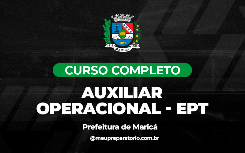 Auxiliar Operacional - EPT - Maricá (RJ)
