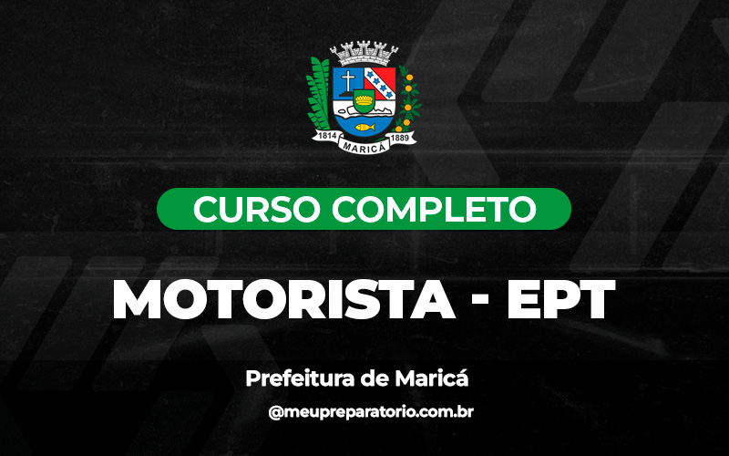 Motorista - EPT - Maricá (RJ)