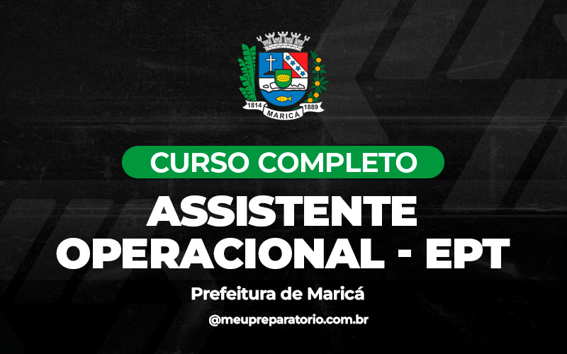 Assistente Operacional - EPT - Maricá (RJ)