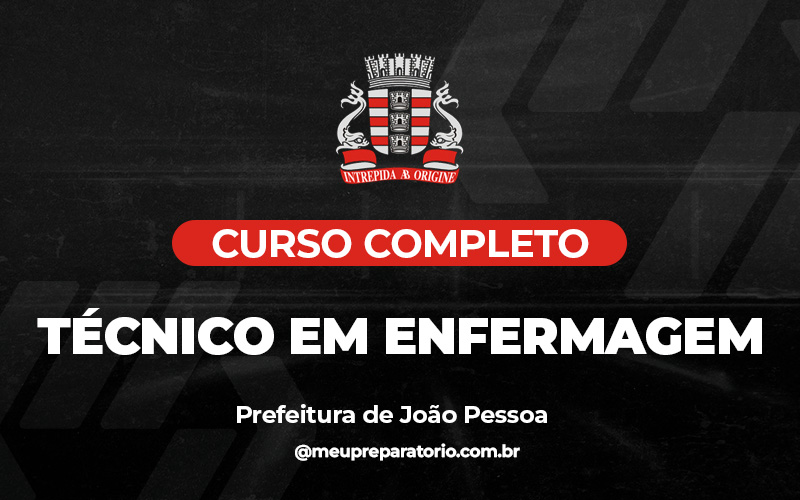 Técnico em Enfermagem - João Pessoa (PB)