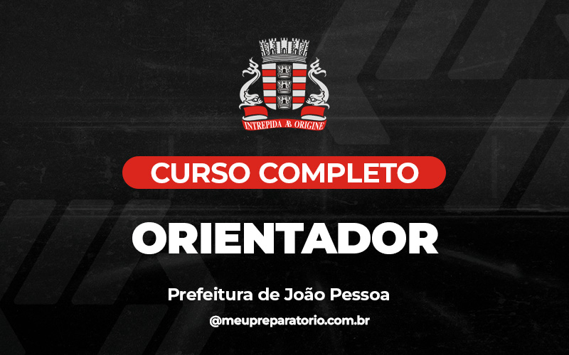 Orientador - João Pessoa (PB)