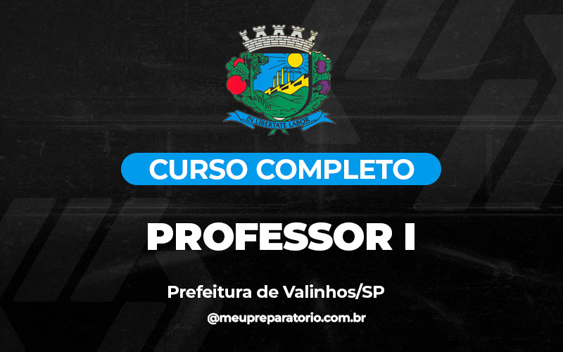 Professor I - Valinhos (SP)