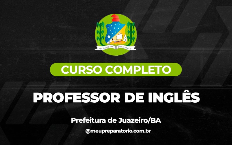 Professor de Inglês - Juazeiro (BA)