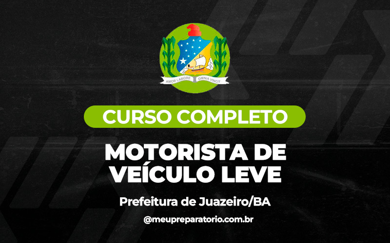 Motorista de Veículo Leve - Juazeiro (BA)