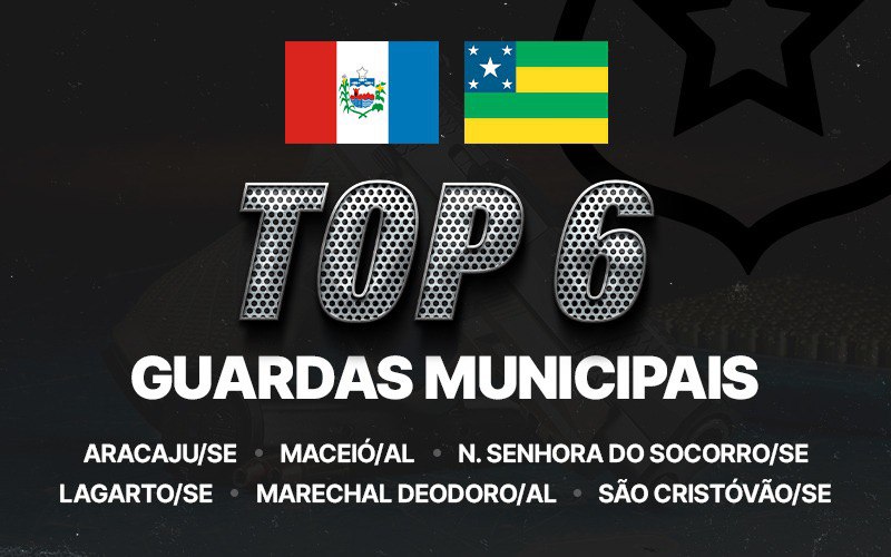 Top 6 - Guardas Municipais