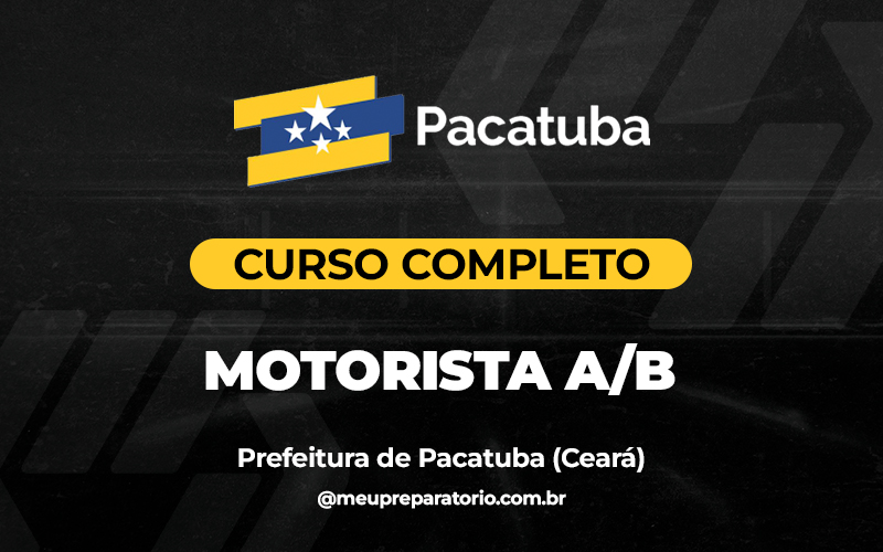 Motorista B - Pacatuba (CE)