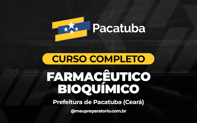 Farmacêutico Bioquímico - Pacatuba (CE)