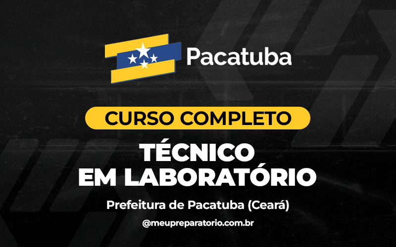 Técnico em Laboratório - Pacatuba (CE)